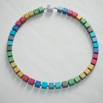 Collier Aluminium eloxiert