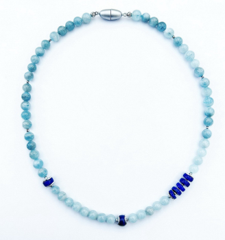 Collier Aquamarin