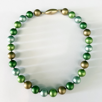 Collier Alu. Elox. grün