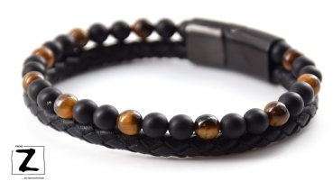 Lederarmband Golden Spirit