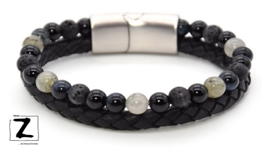 Lederarmband Dark Moon