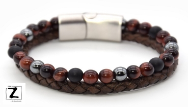 Lederarmband Red Passion