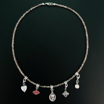 Collier mit Charm(s)