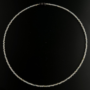 Collier Fein Aquamarin