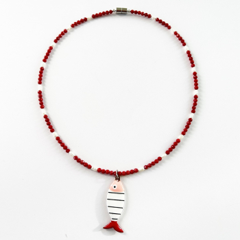 Collier mit Fisch