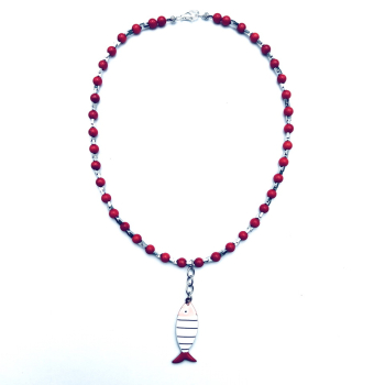 Collier mit Fisch