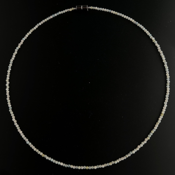 Collier Fein Aquamarin
