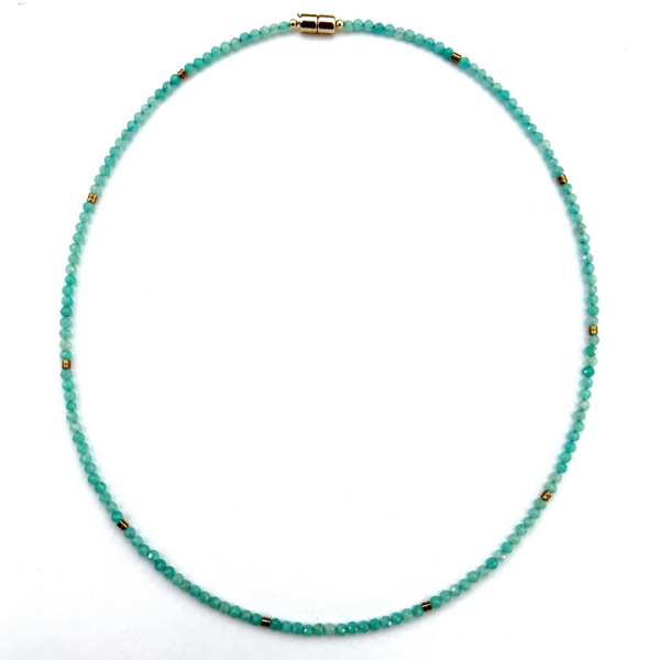 Collier Fein, Amazonit