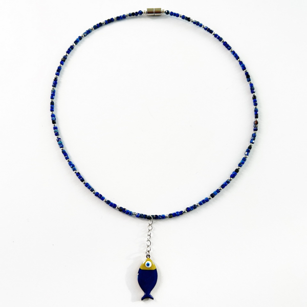 Collier mit Fisch