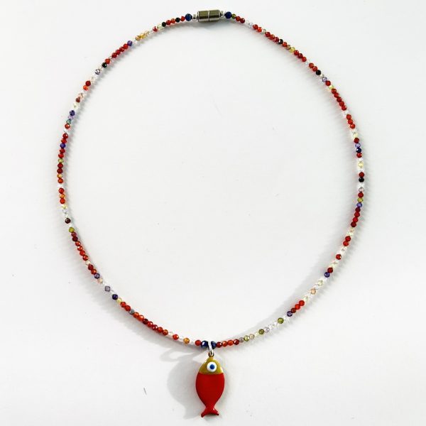 Collier mit Fisch