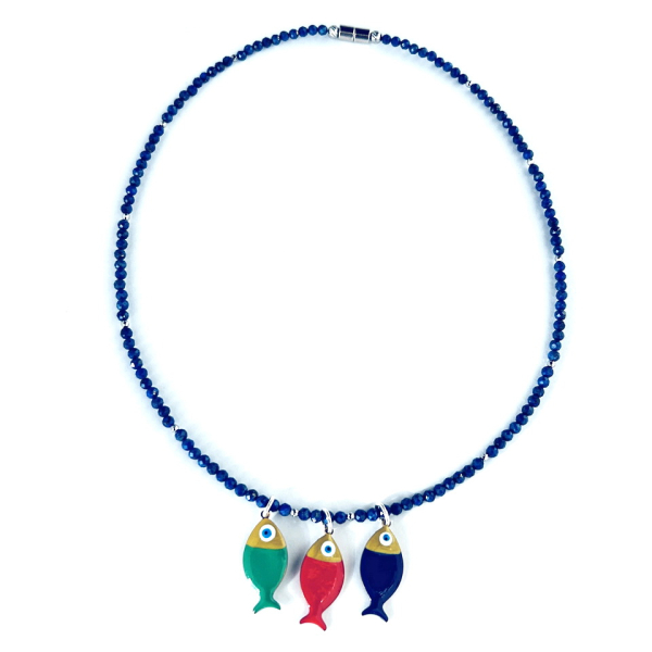 Collier mit Fischen