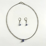 Collier Fein Set mit Ohrhänger