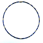 Collier Fein Lapislazuli