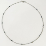 Collier Fein Labradorit